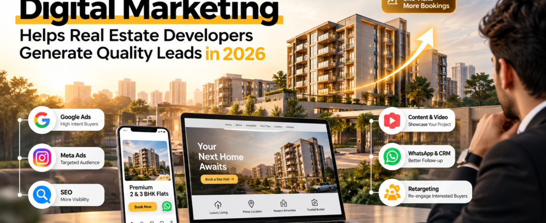 How Digital Marketing Helps Real Estate Developers Generate Quality Leads in 2026